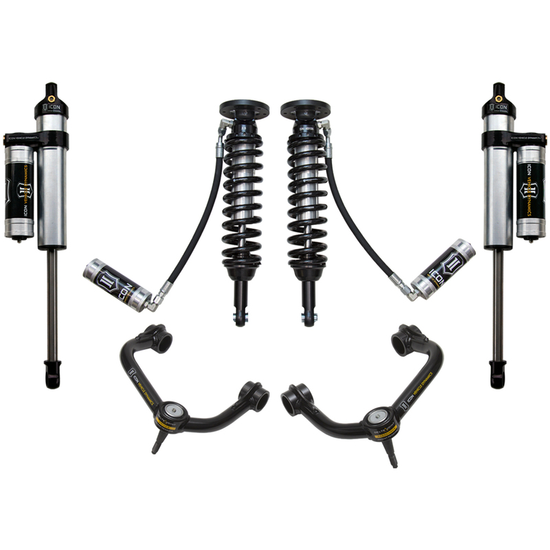 ICON 09-13 Ford F150 4WD, 1.75-2.63" Lift Stage 4 Suspension System, Tubular UCA